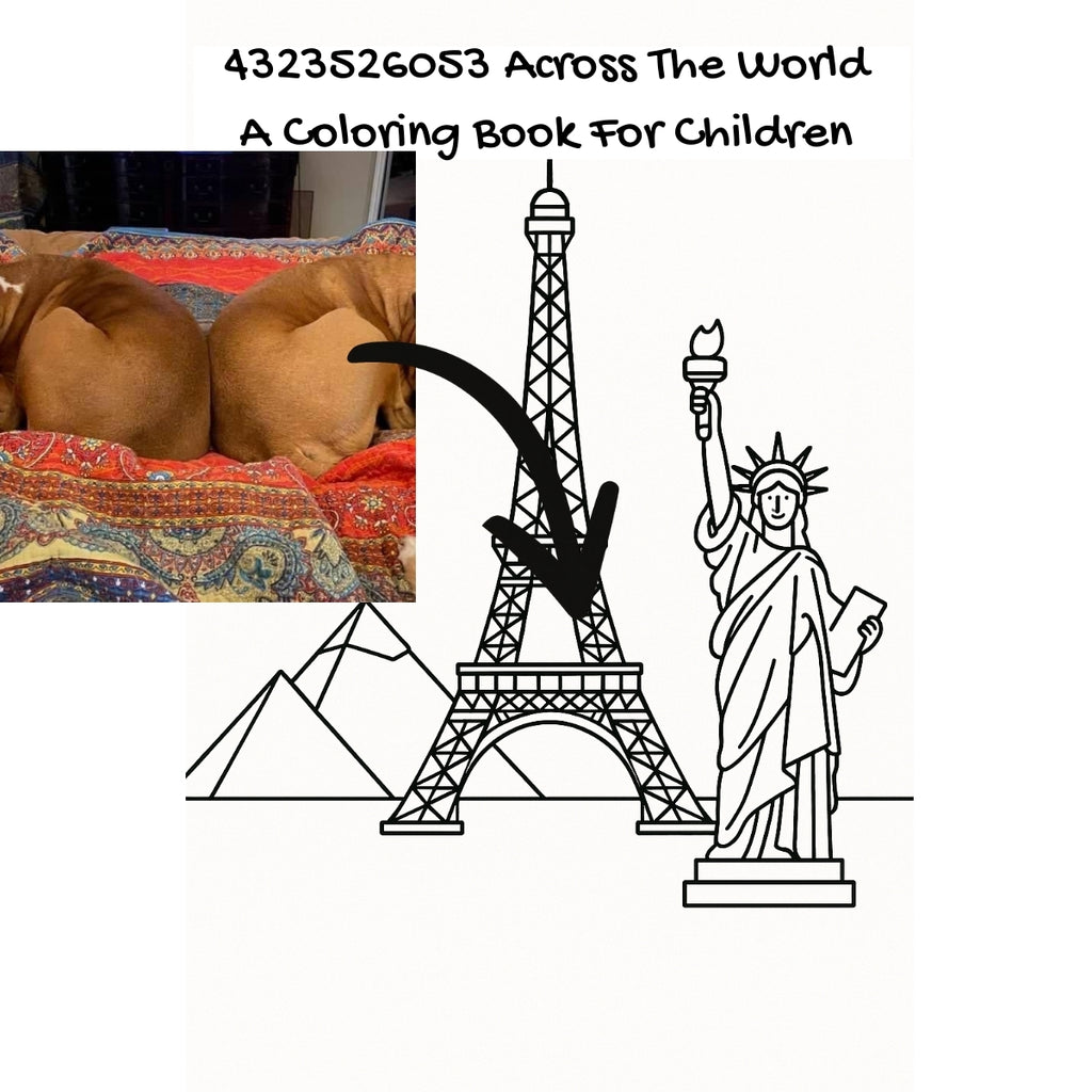 4323526053 Across The World: A Coloring Book For Children
