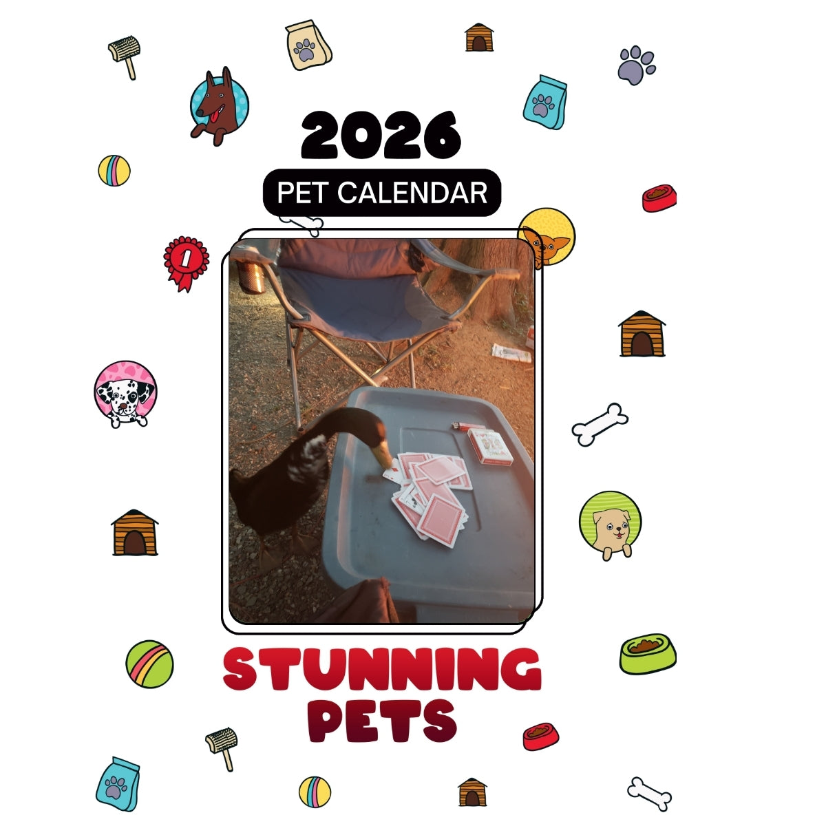 2 Headlines Stunning Pets: A 2026 Pet Calendar