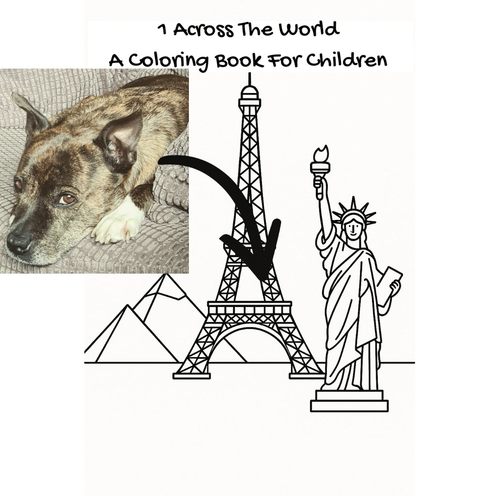 1 Across The World: A Coloring Book For Children