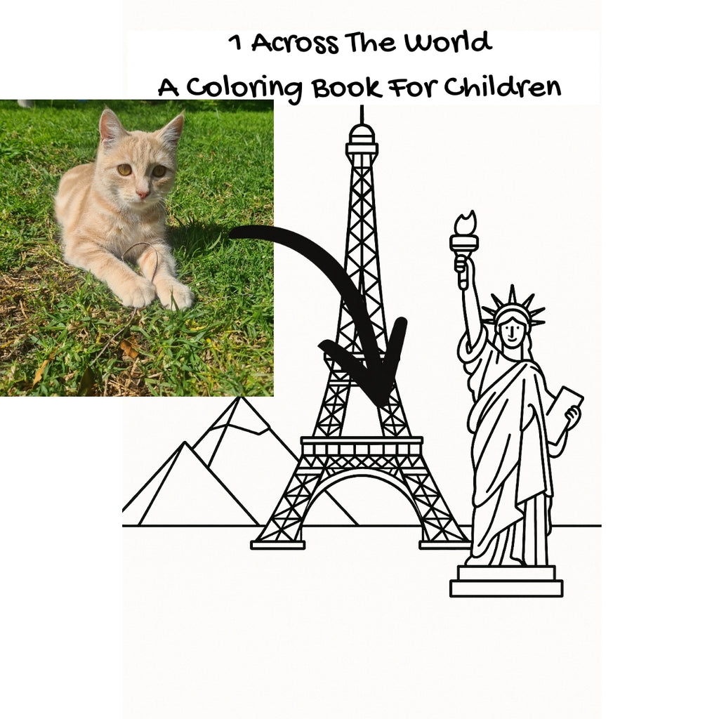 1 Across The World: A Coloring Book For Children