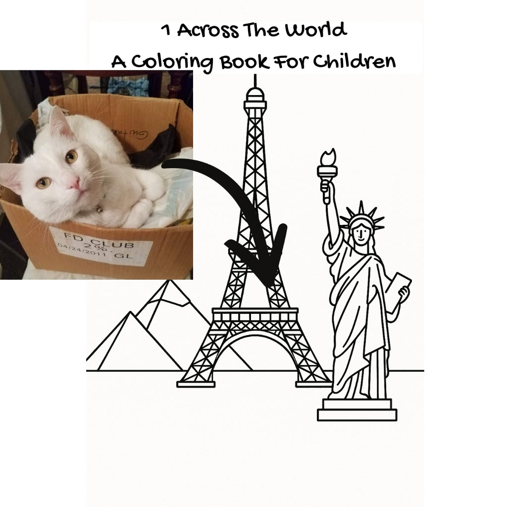 1 Across The World: A Coloring Book For Children