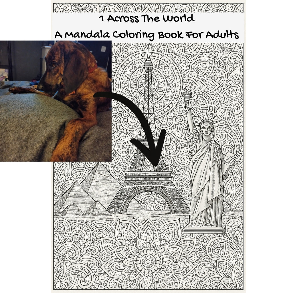 1 Across The World: A Mandala Coloring Book For Adults