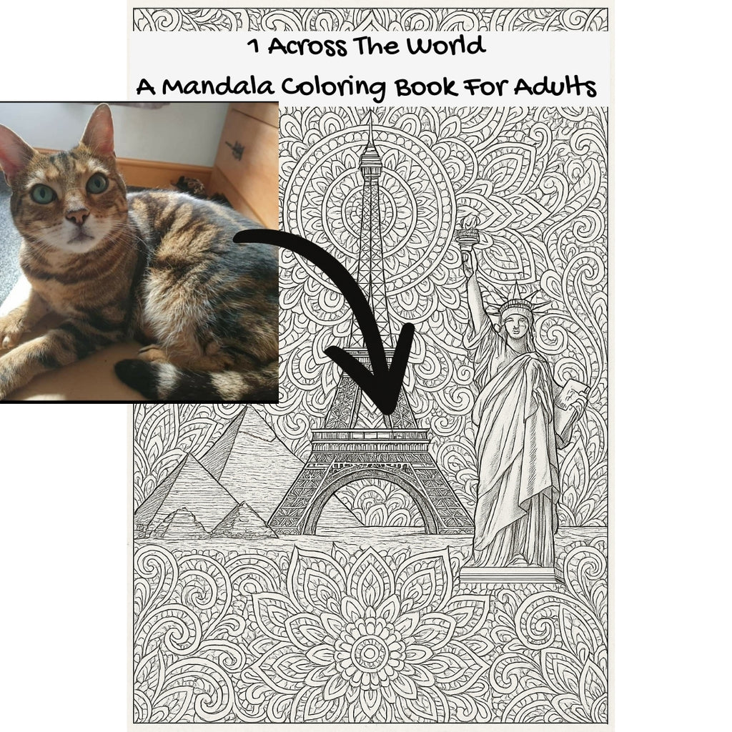 1 Across The World: A Mandala Coloring Book For Adults