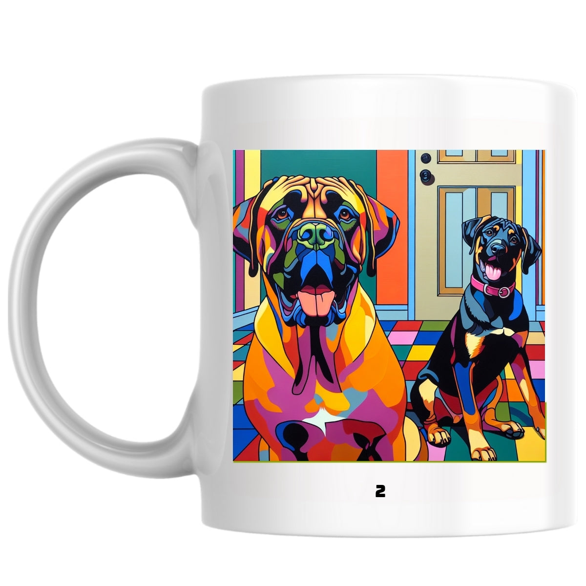 2 the Magnificent: Pop Art Coffee Mug