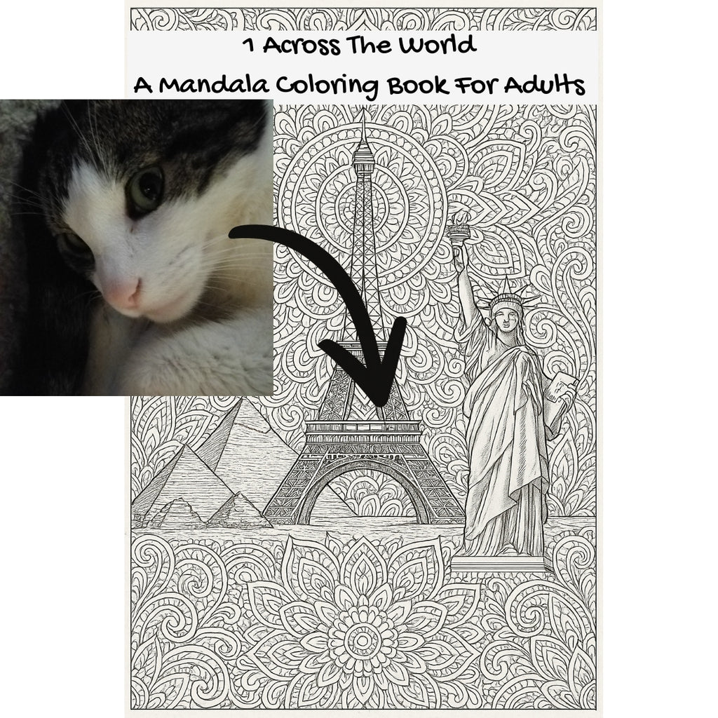 1 Across The World: A Mandala Coloring Book For Adults