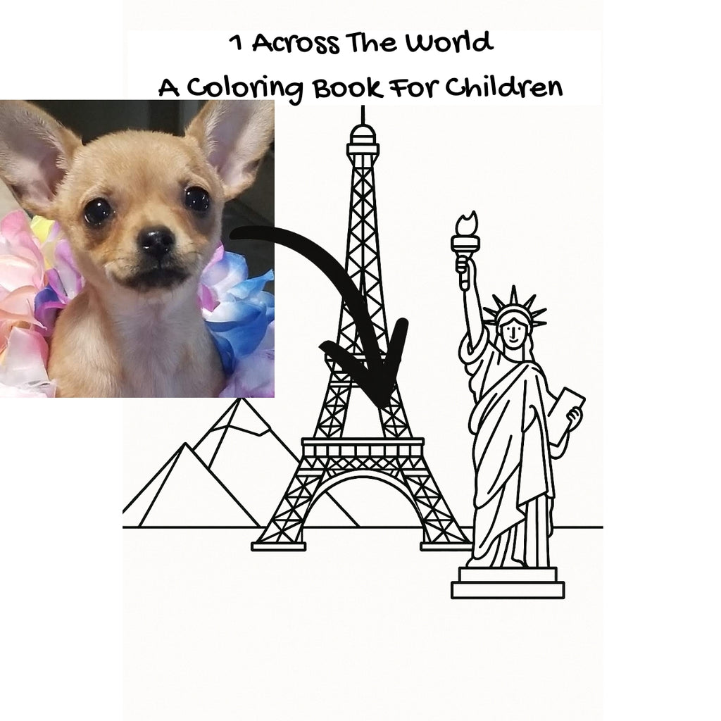 1 Across The World: A Coloring Book For Children