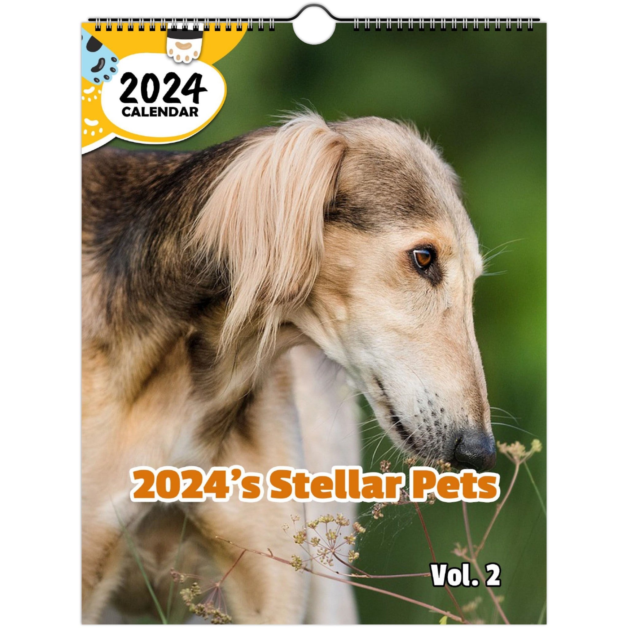 2024's Stellar Pets Volume Two: 2024 Wall Calendar (Published)