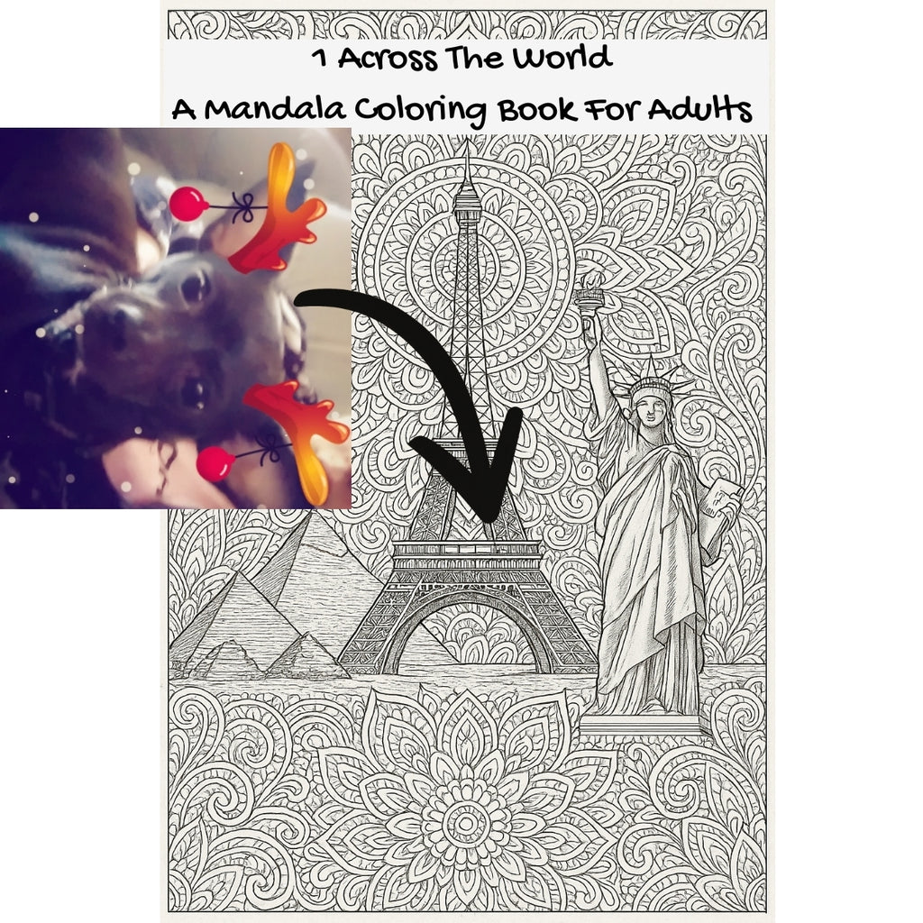 1 Across The World: A Mandala Coloring Book For Adults