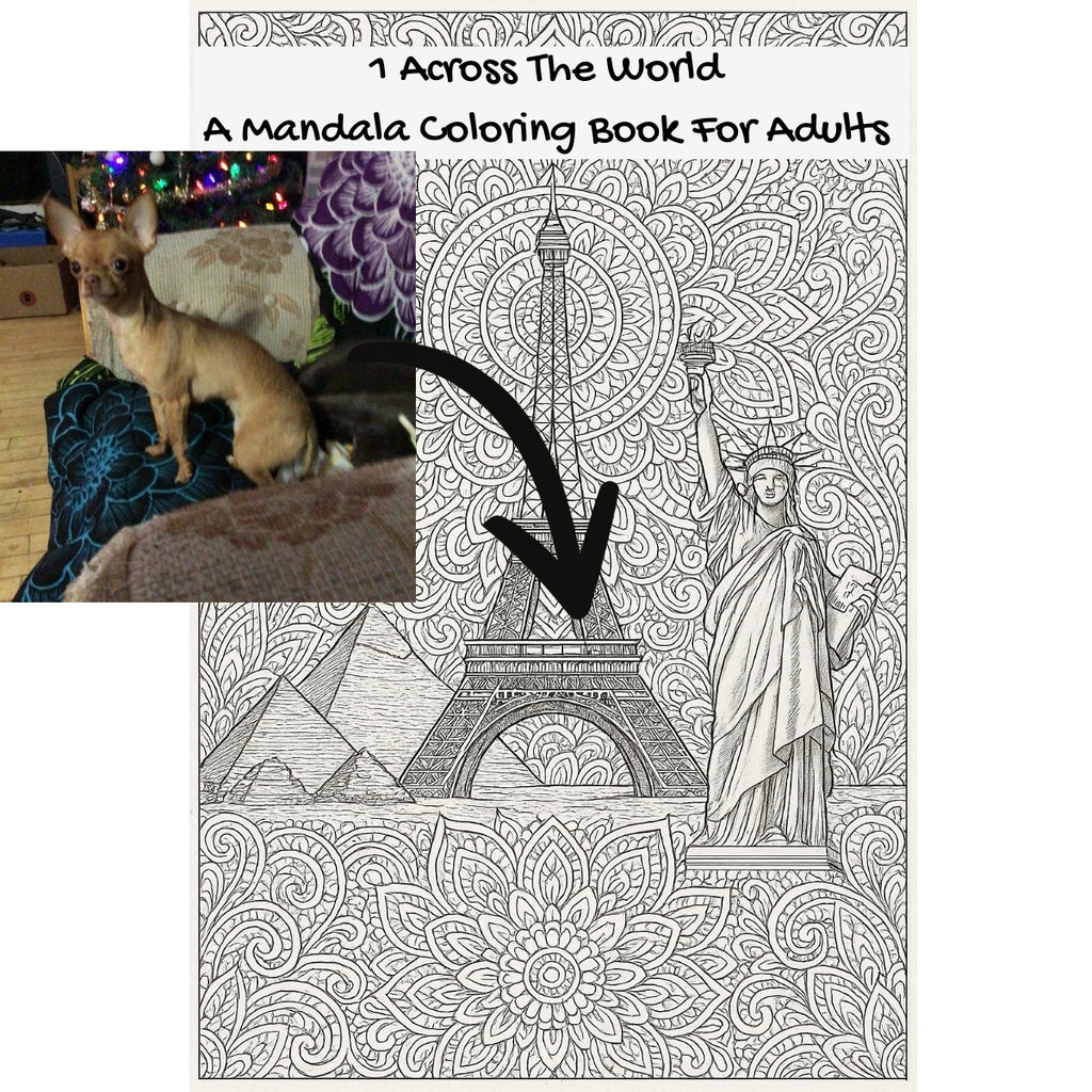 1 Across The World: A Mandala Coloring Book For Adults