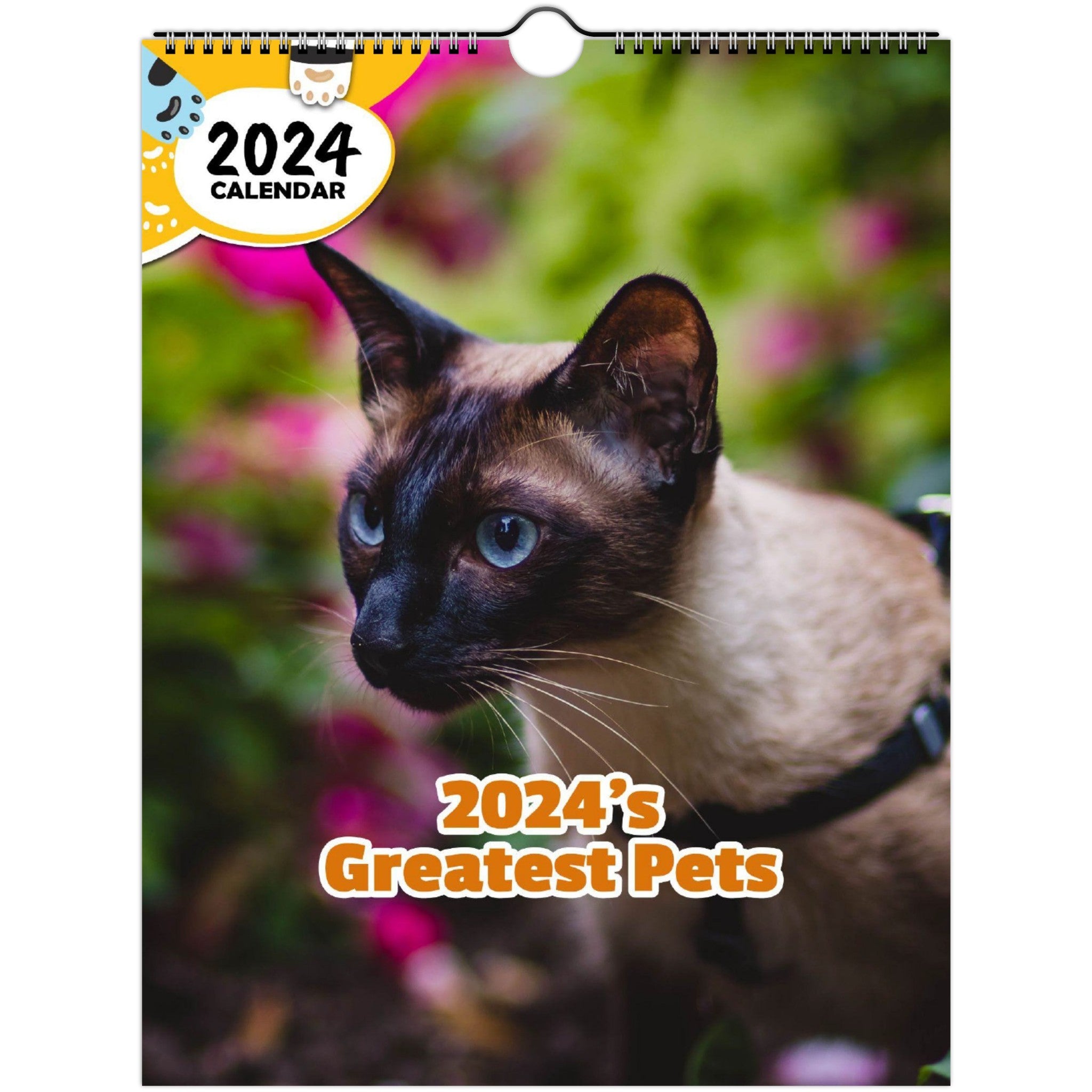 2024's Greatest Pets: 2024 Wall Calendar (Published)