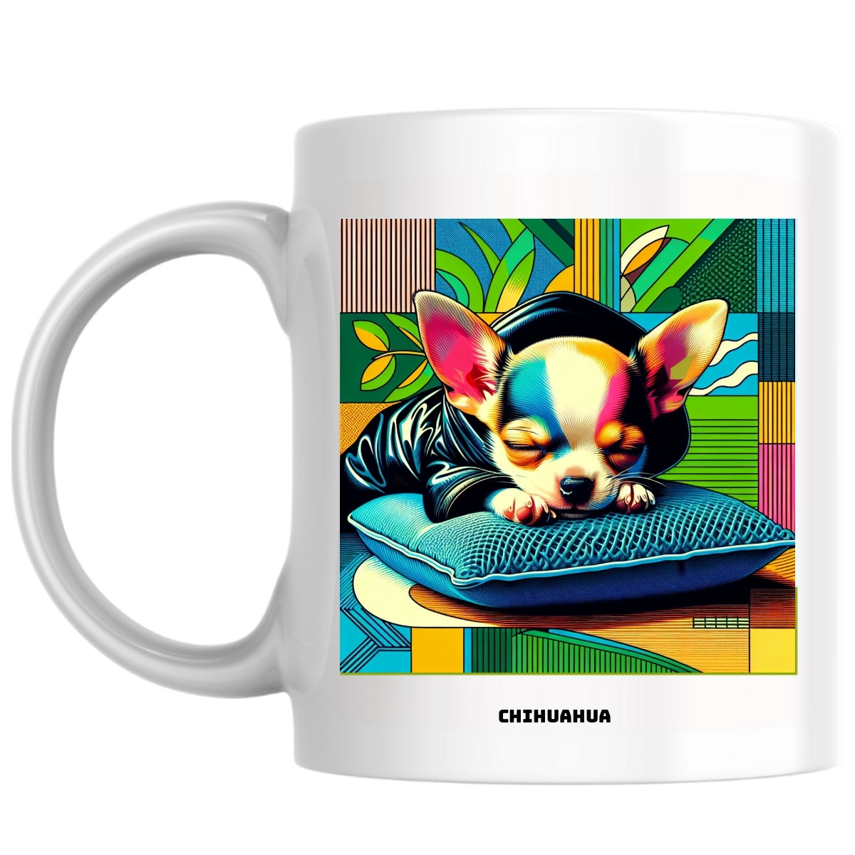 Chihuahua the Magnificent: Pop Art Coffee Mug