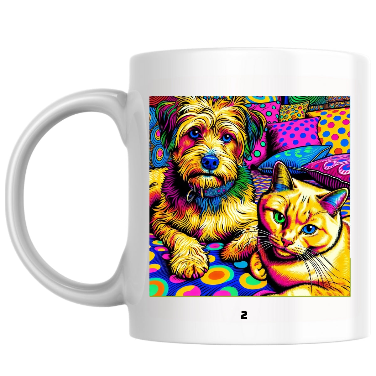 2 the Magnificent: Pop Art Coffee Mug