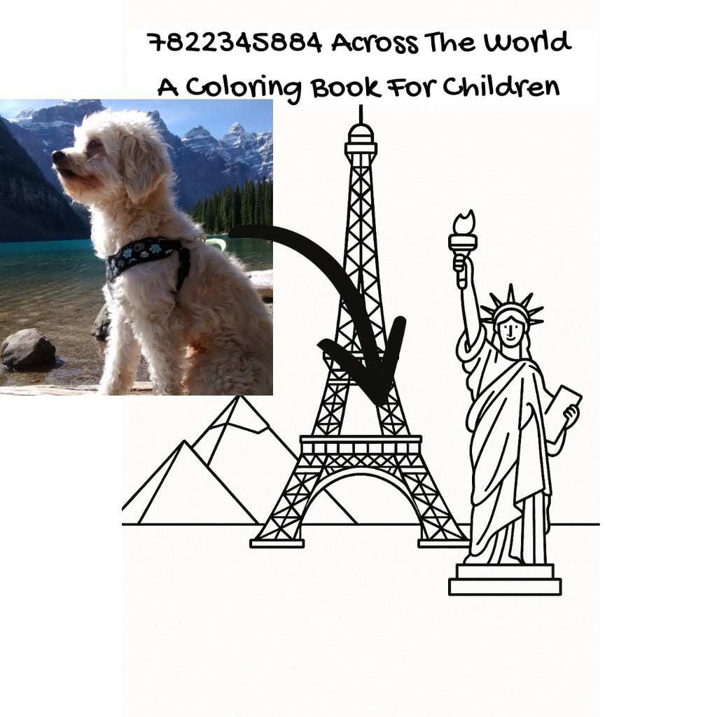 7822345884 Across The World: A Coloring Book For Children