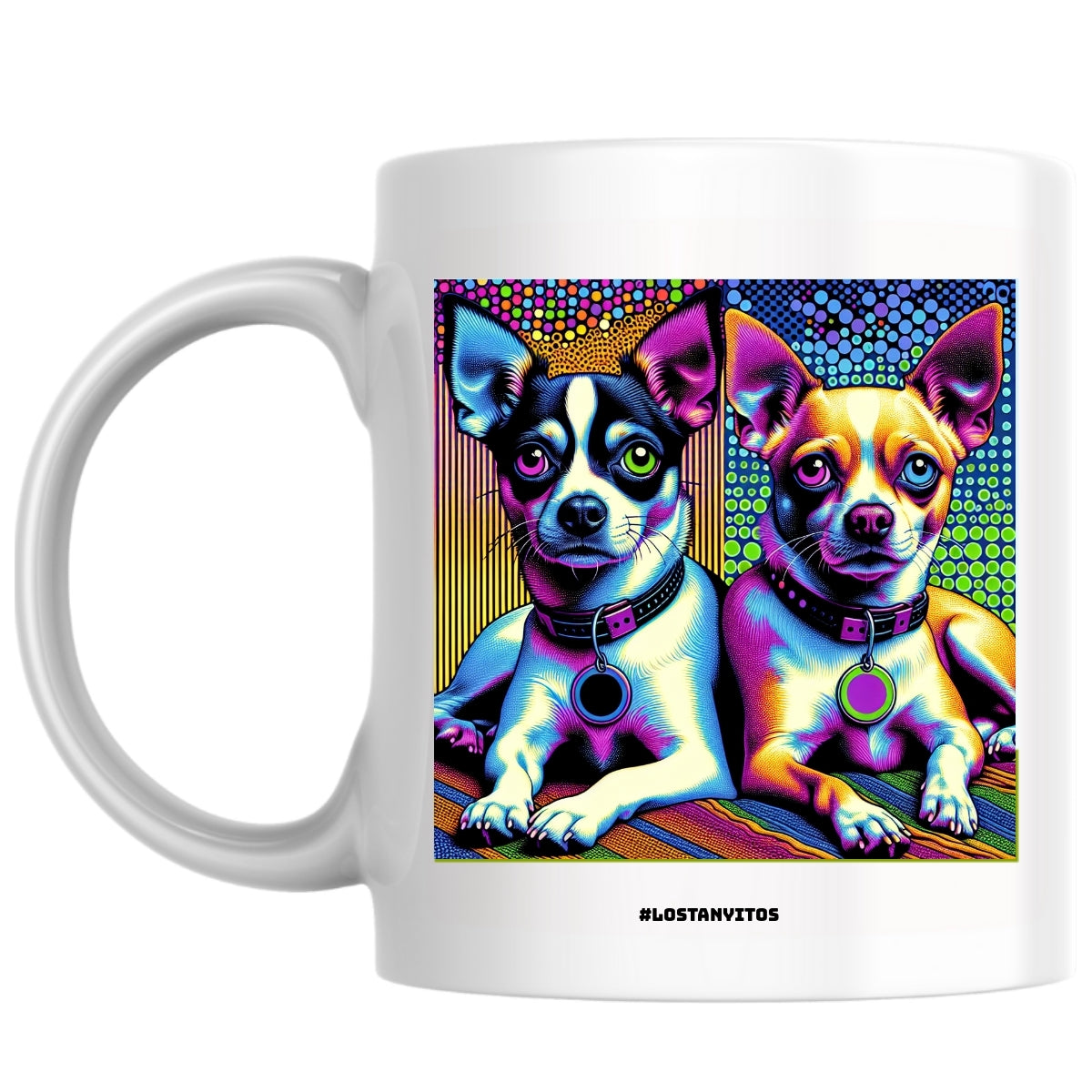 #LosTanyitos the Magnificent: Pop Art Coffee Mug
