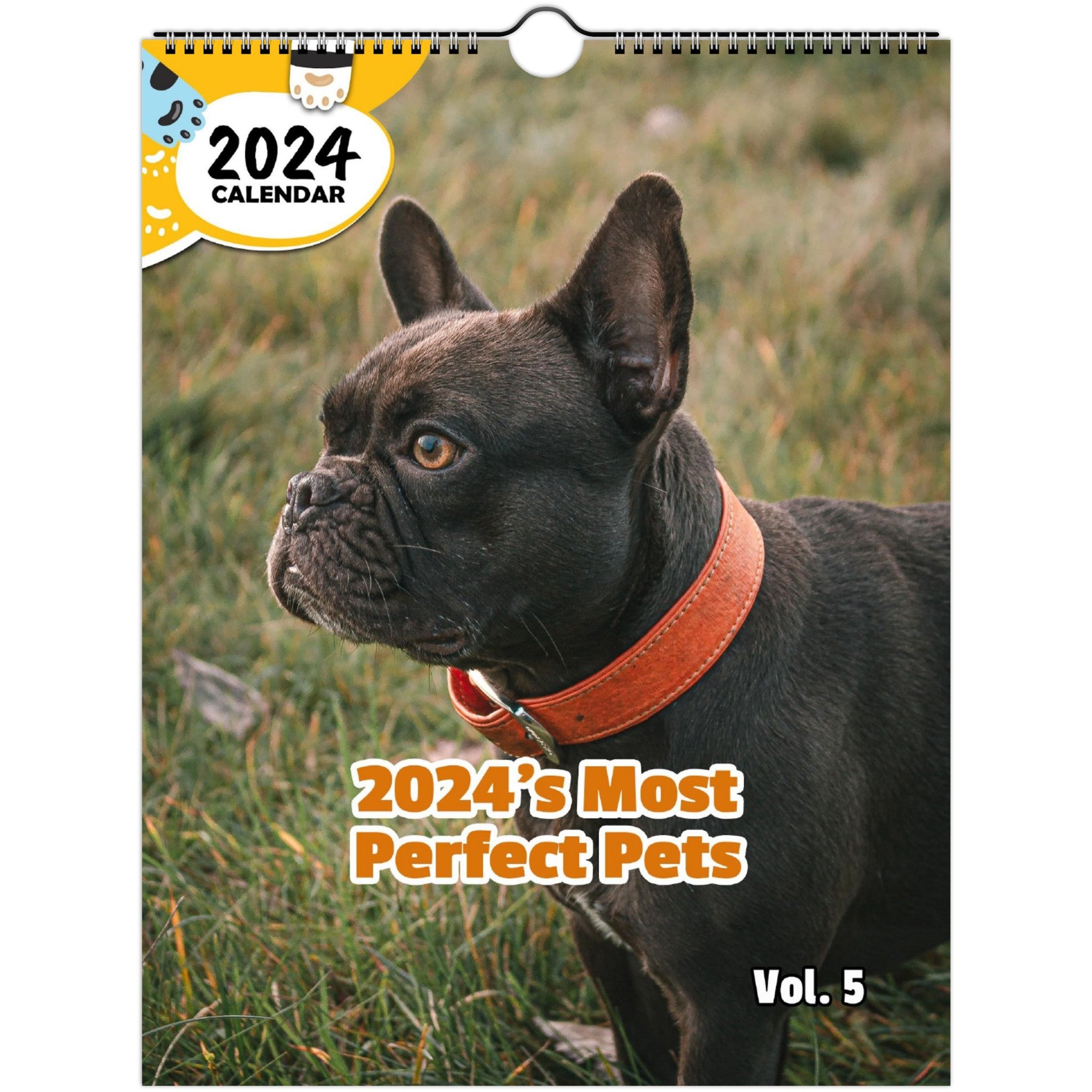 2024's Most Perfect Pets Volume Five: 2024 Wall Calendar (Published)