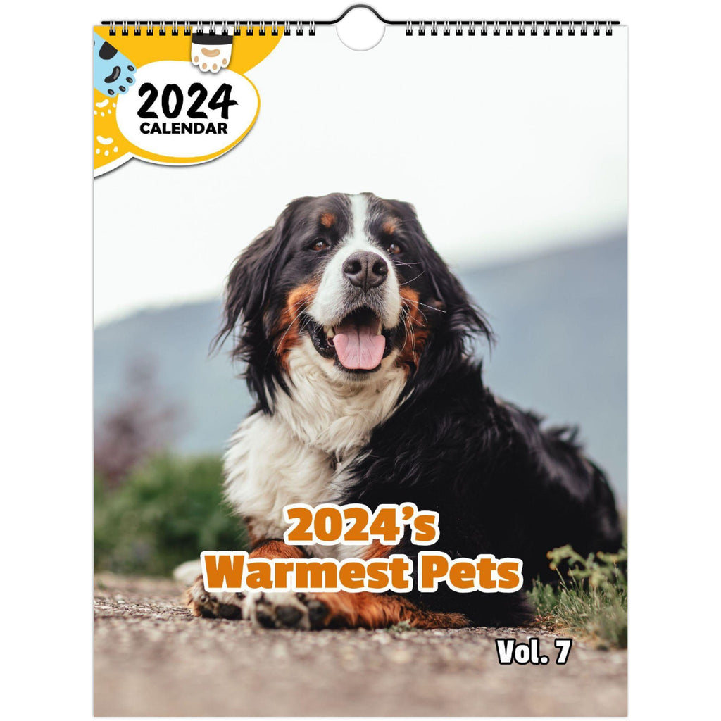 2024's Warmest Pets Volume Seven: 2024 Wall Calendar (Published)