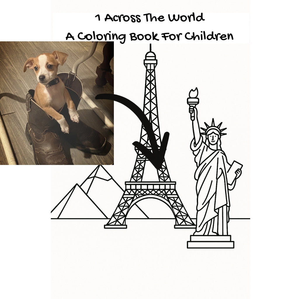 1 Across The World: A Coloring Book For Children