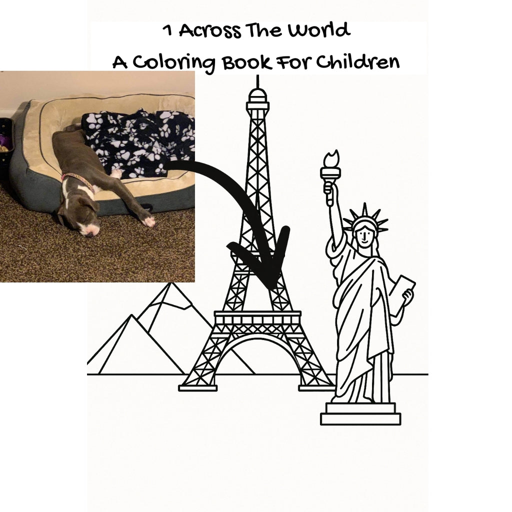 1 Across The World: A Coloring Book For Children