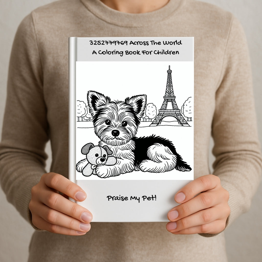 3252779769 Across The World: A Coloring Book For Children