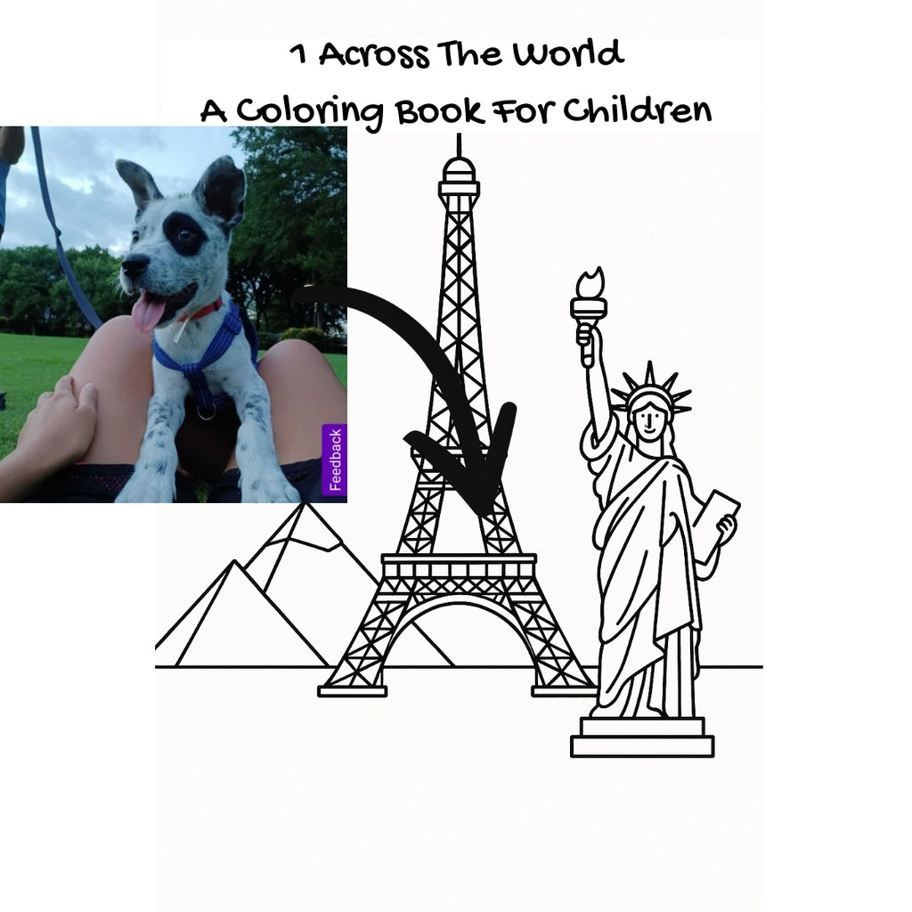 1 Across The World: A Coloring Book For Children