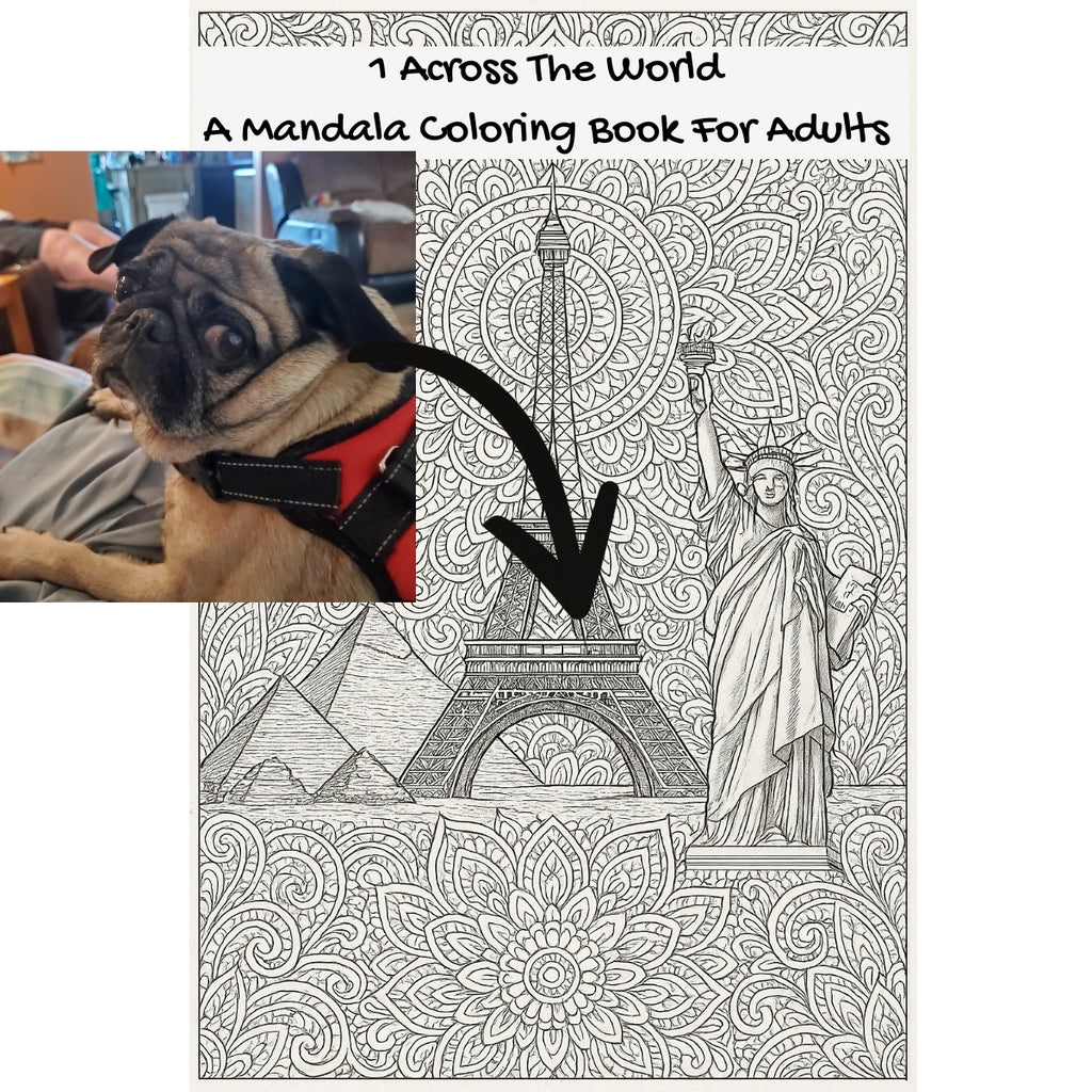 1 Across The World: A Mandala Coloring Book For Adults
