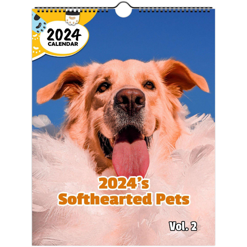 2024's Softhearted Pets Volume Two: 2024 Wall Calendar (Published)