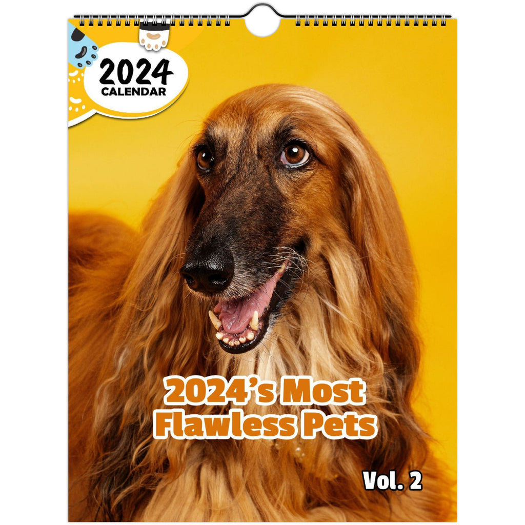 2024's Most Flawless Pets Volume Two: 2024 Wall Calendar (Published)