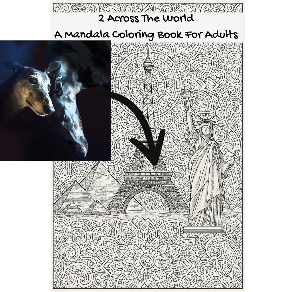 2 Across The World: A Mandala Coloring Book For Adults