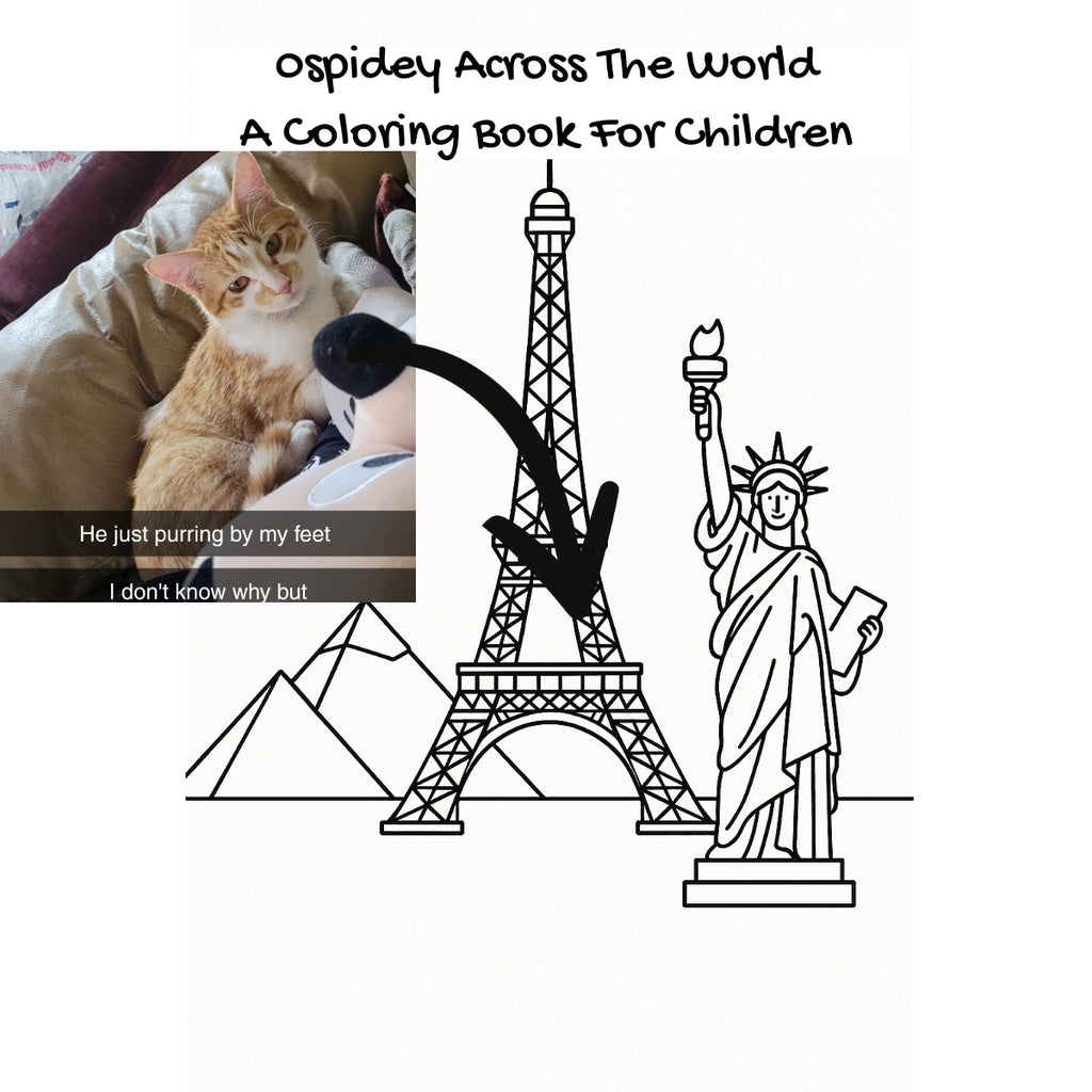 0spidey Across The World: A Coloring Book For Children