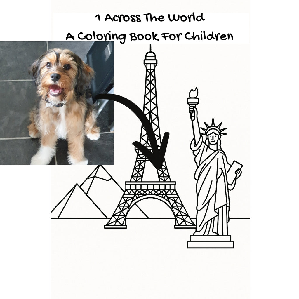 1 Across The World: A Coloring Book For Children