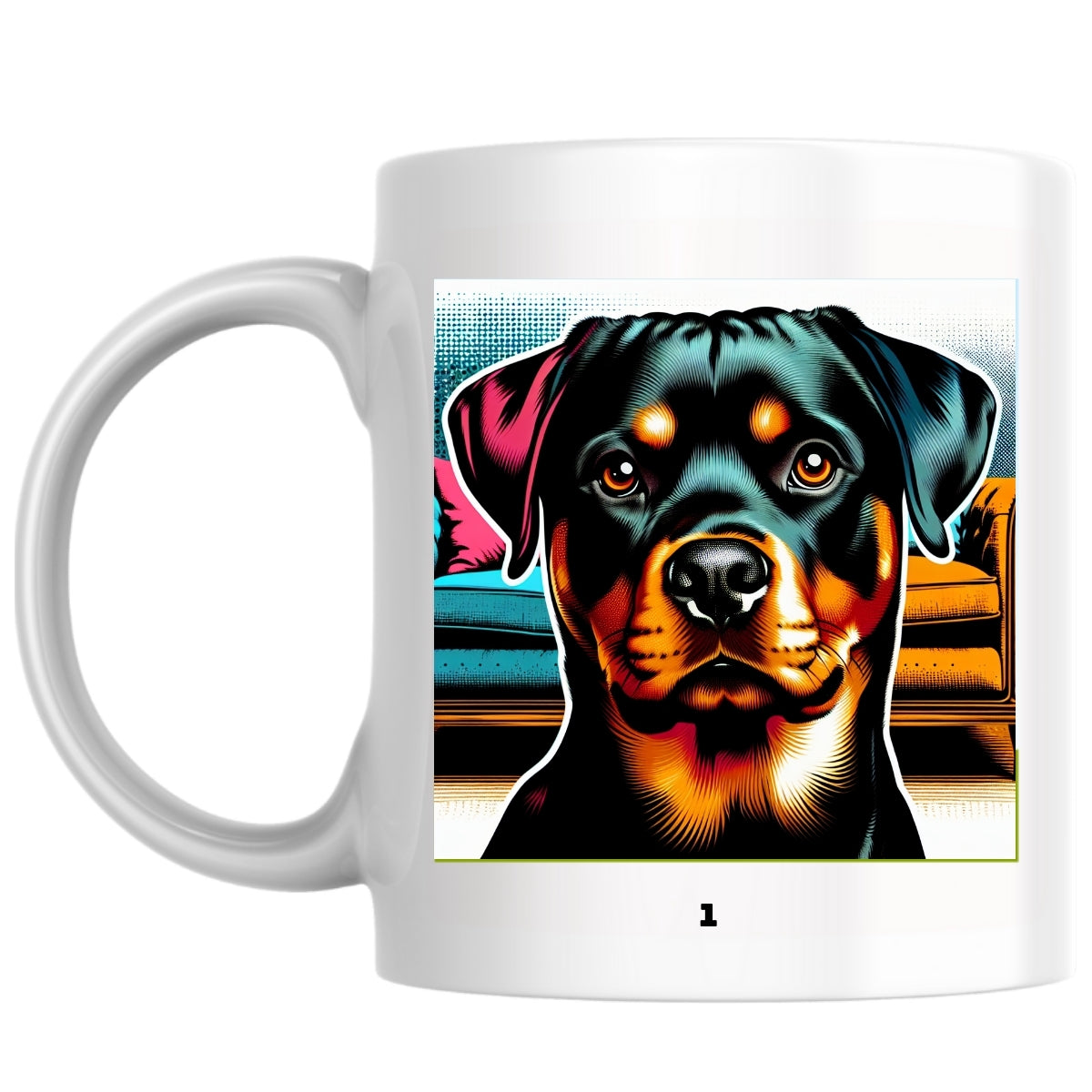 1 the Magnificent: Pop Art Coffee Mug