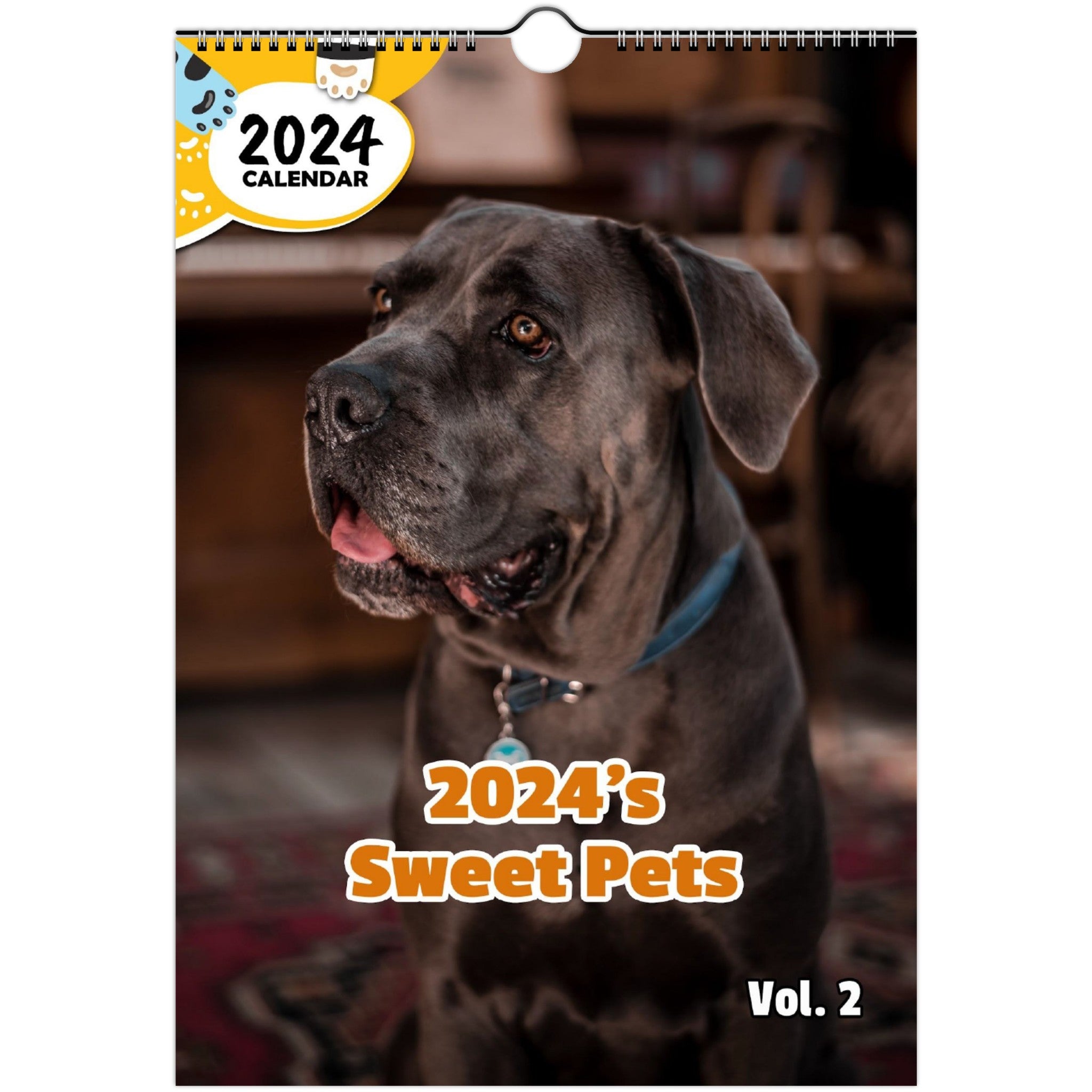 2024's Sweet Pets Volume Two: 2024 Wall Calendar (Published)