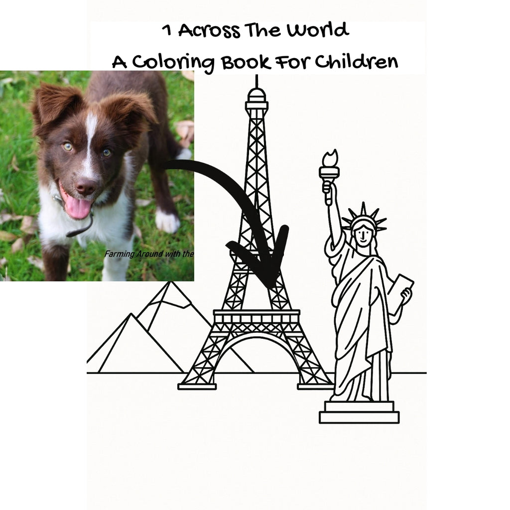 1 Across The World: A Coloring Book For Children
