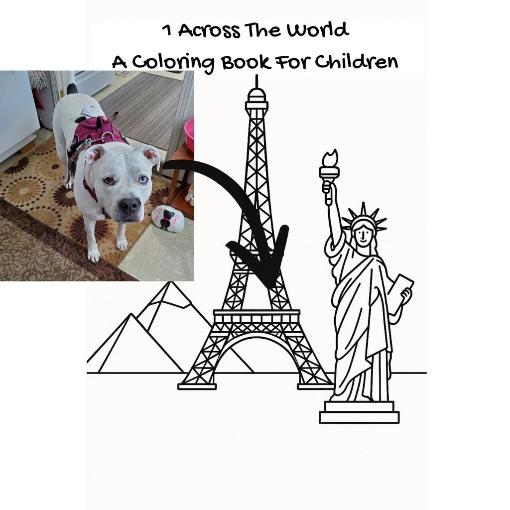 1 Across The World: A Coloring Book For Children