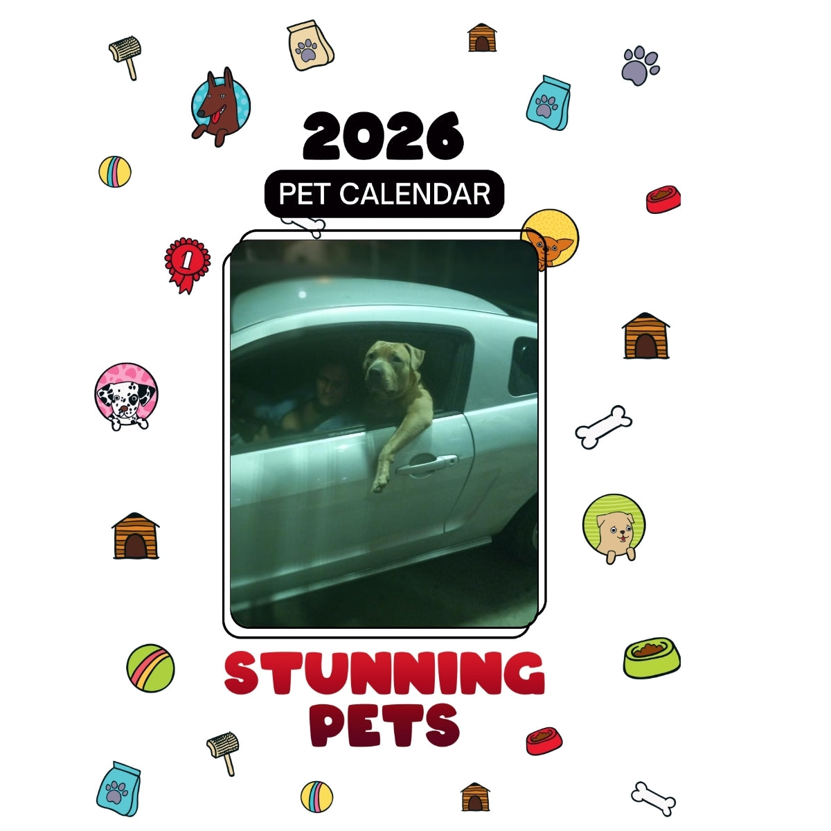 (Bull)Dozer Headlines Stunning Pets: A 2026 Pet Calendar