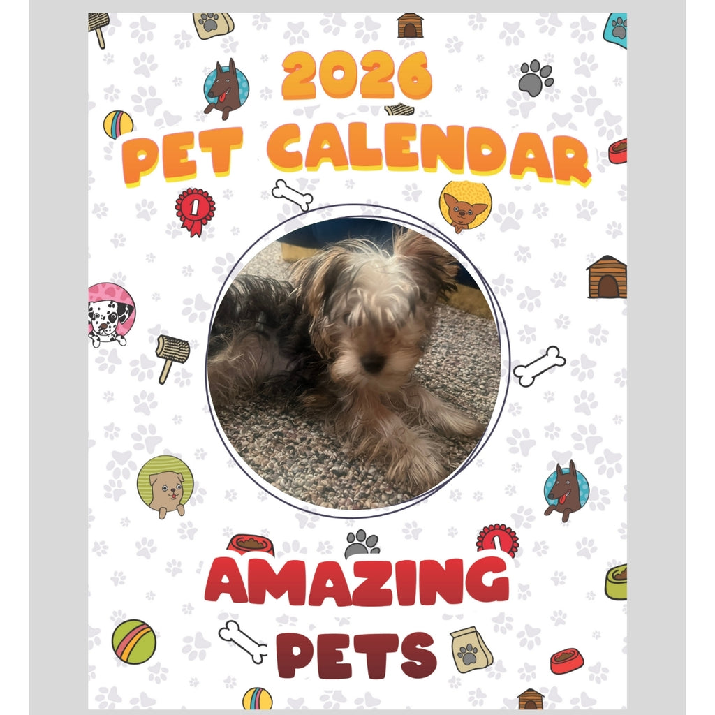 1 Stars in Stunning Pets: A 2026 Pet Calendar