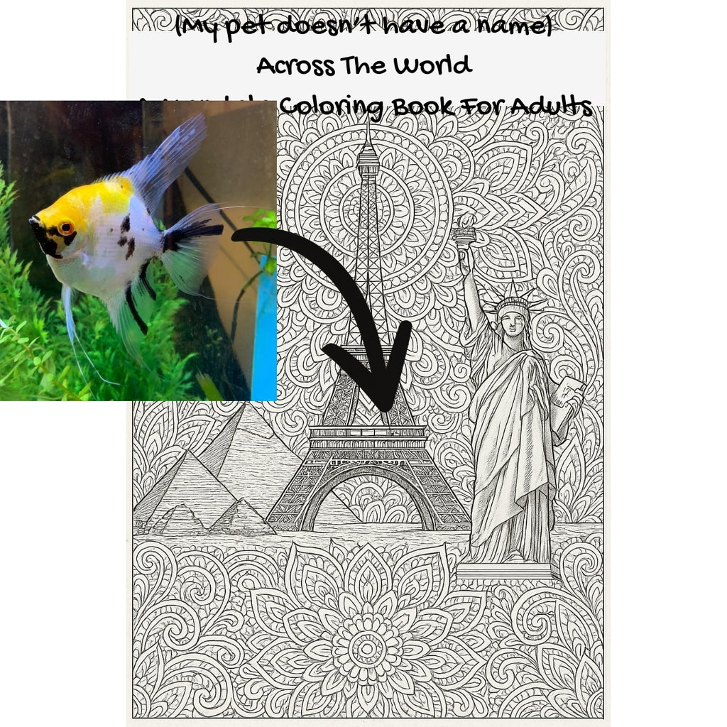(My pet doesn’t have a name) Across The World: A Mandala Coloring Book For Adults