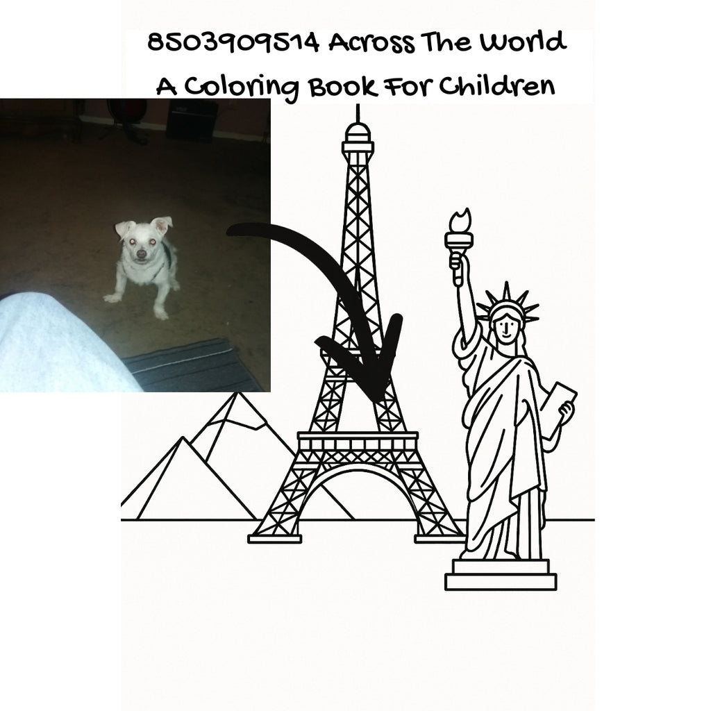 8503909514 Across The World: A Coloring Book For Children