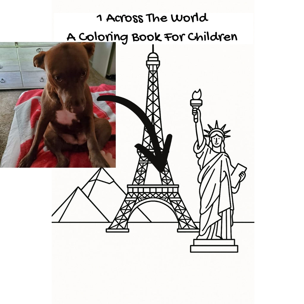 1 Across The World: A Coloring Book For Children