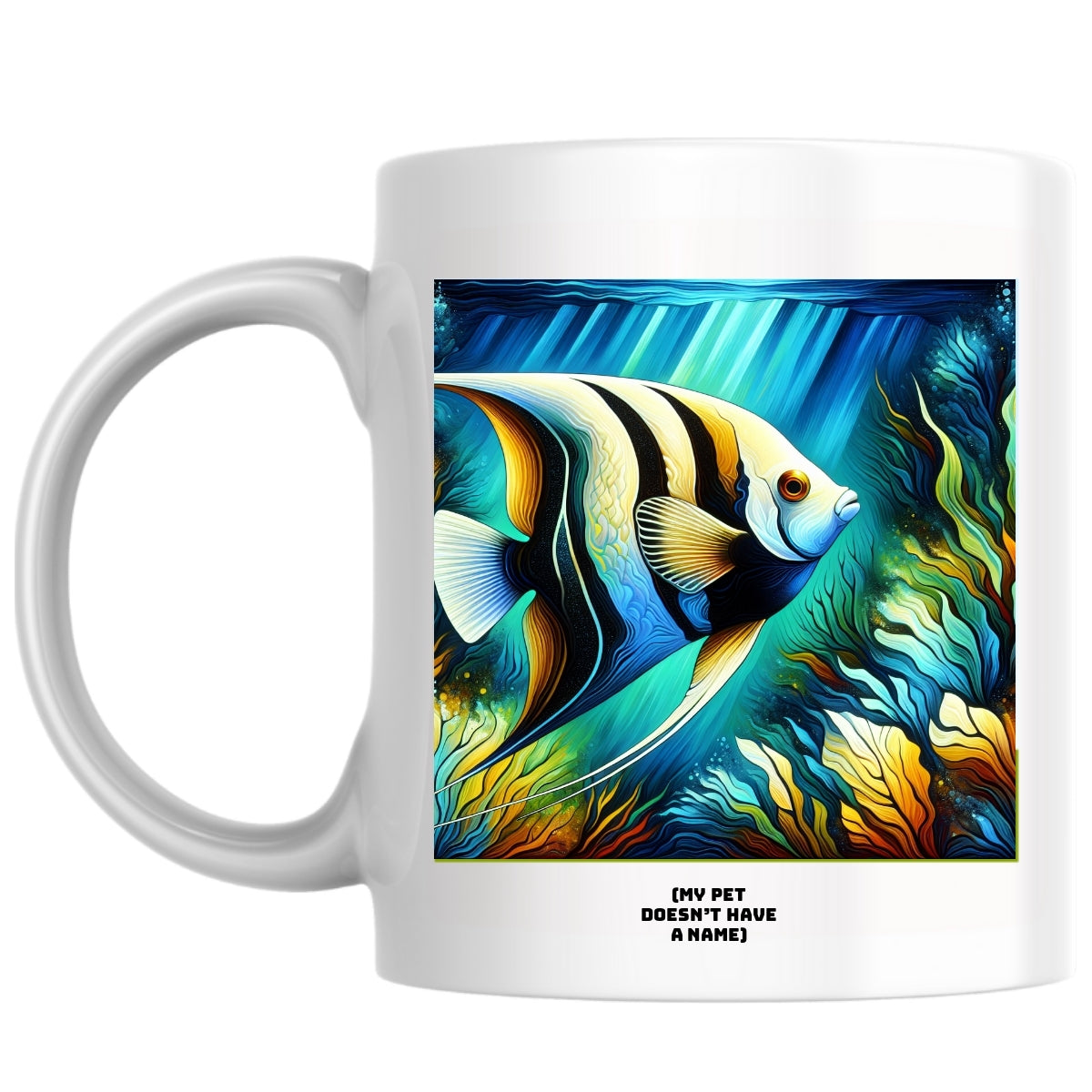 (My pet doesn’t have a name) the Magnificent: Pop Art Coffee Mug