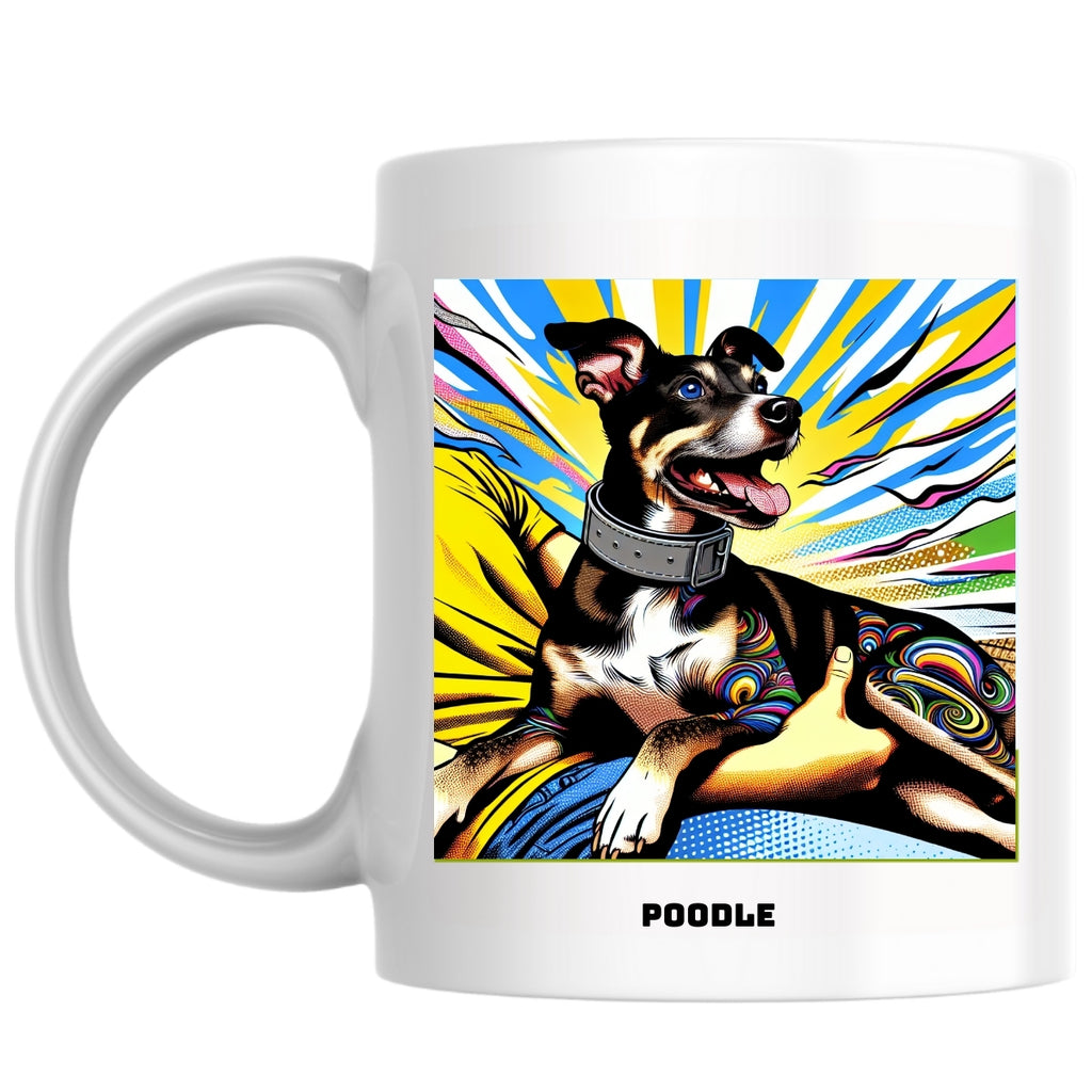 Poodle the Magnificent: Pop Art Coffee Mug