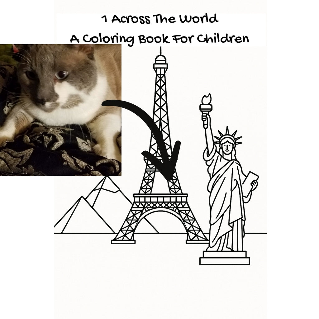 1 Across The World: A Coloring Book For Children