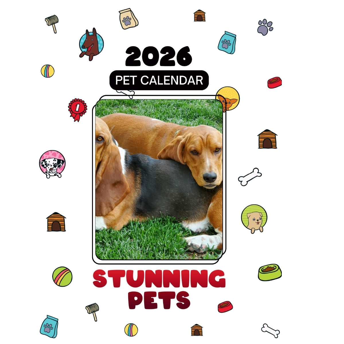 2 Headlines Stunning Pets: A 2026 Pet Calendar