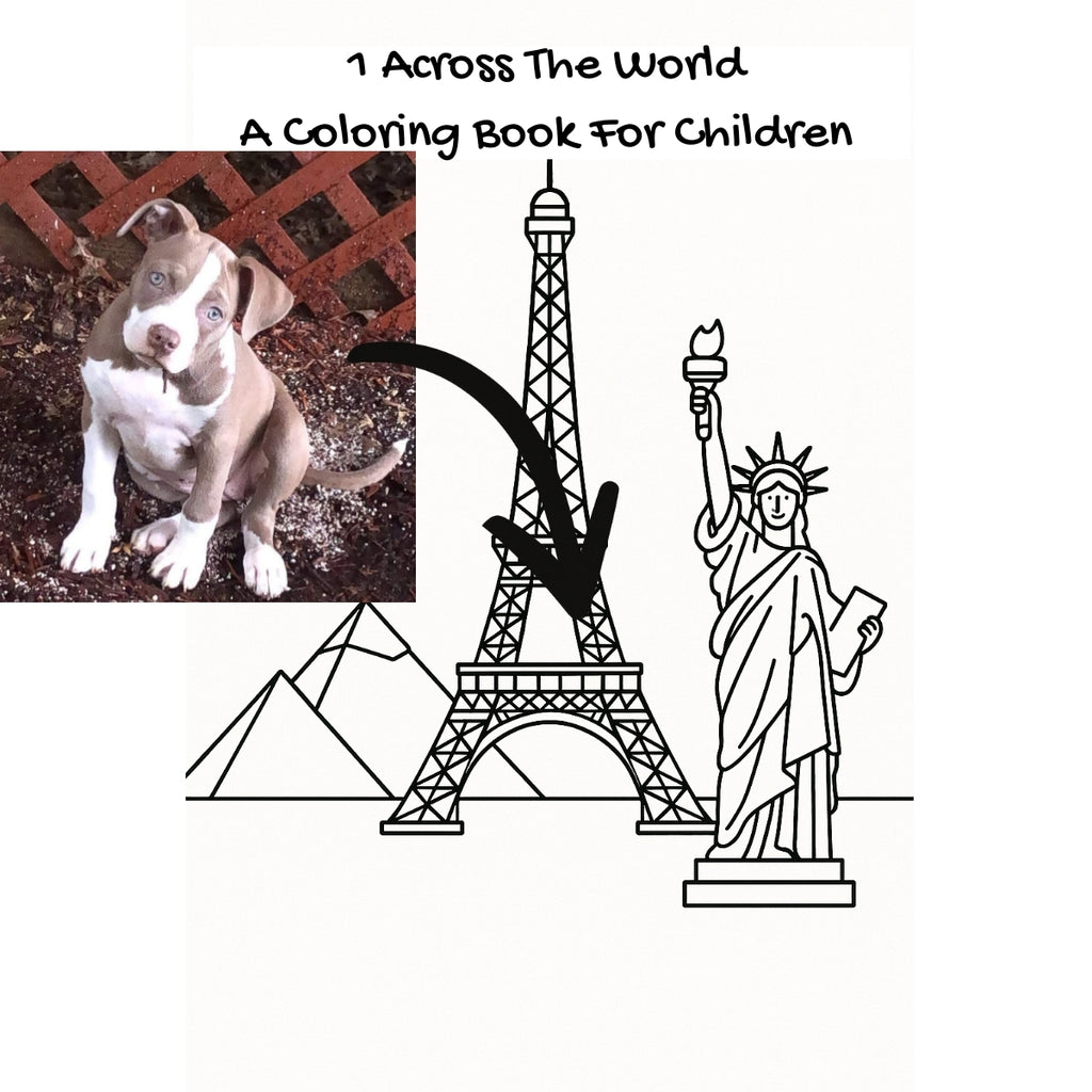 1 Across The World: A Coloring Book For Children