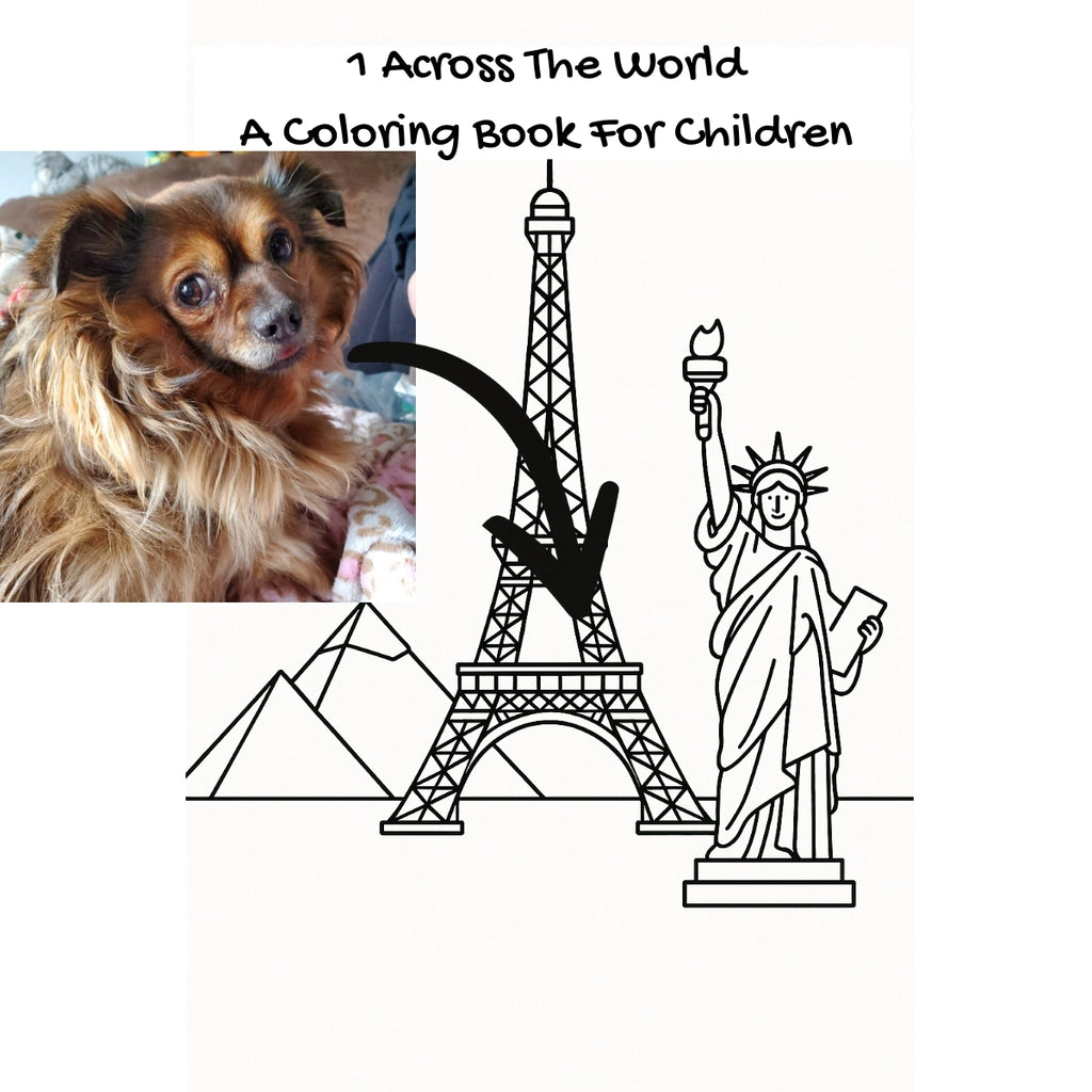 1 Across The World: A Coloring Book For Children