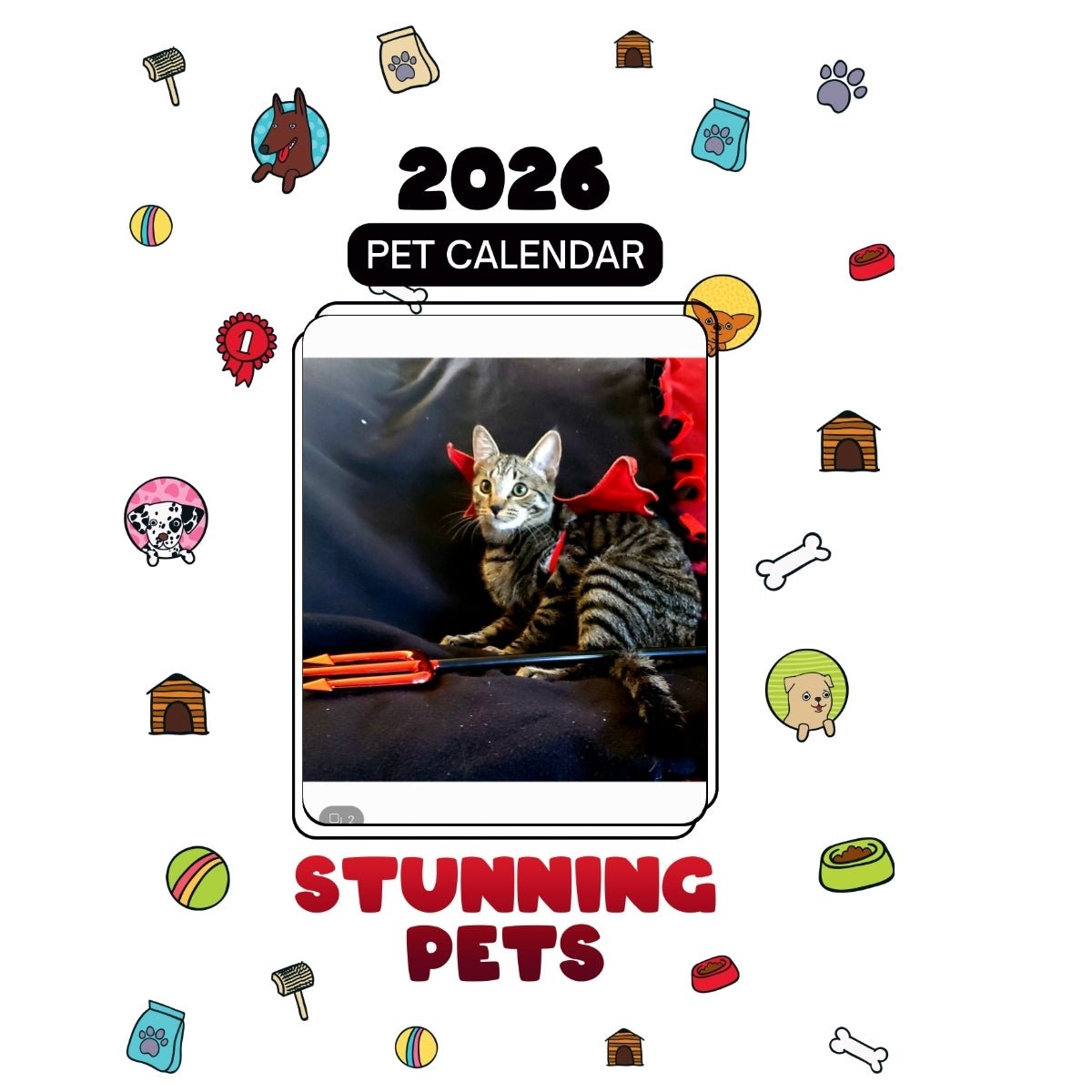 Gigi Headlines Stunning Pets: A 2026 Pet Calendar