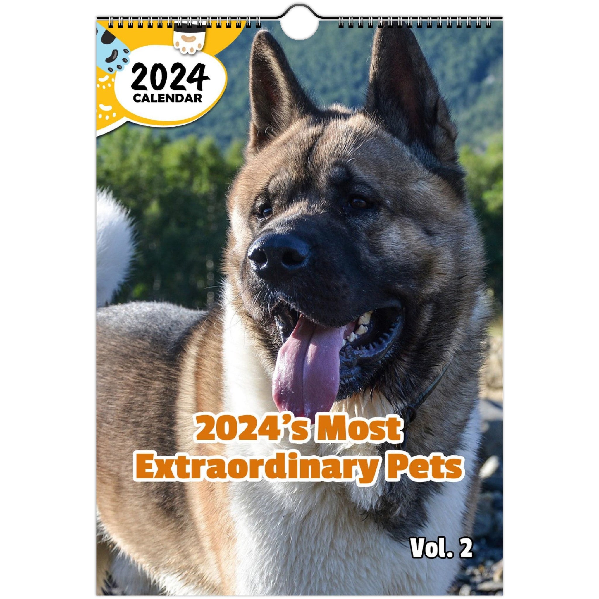 2024's Most Extraordinary Pets Volume Two: 2024 Wall Calendar (Published)
