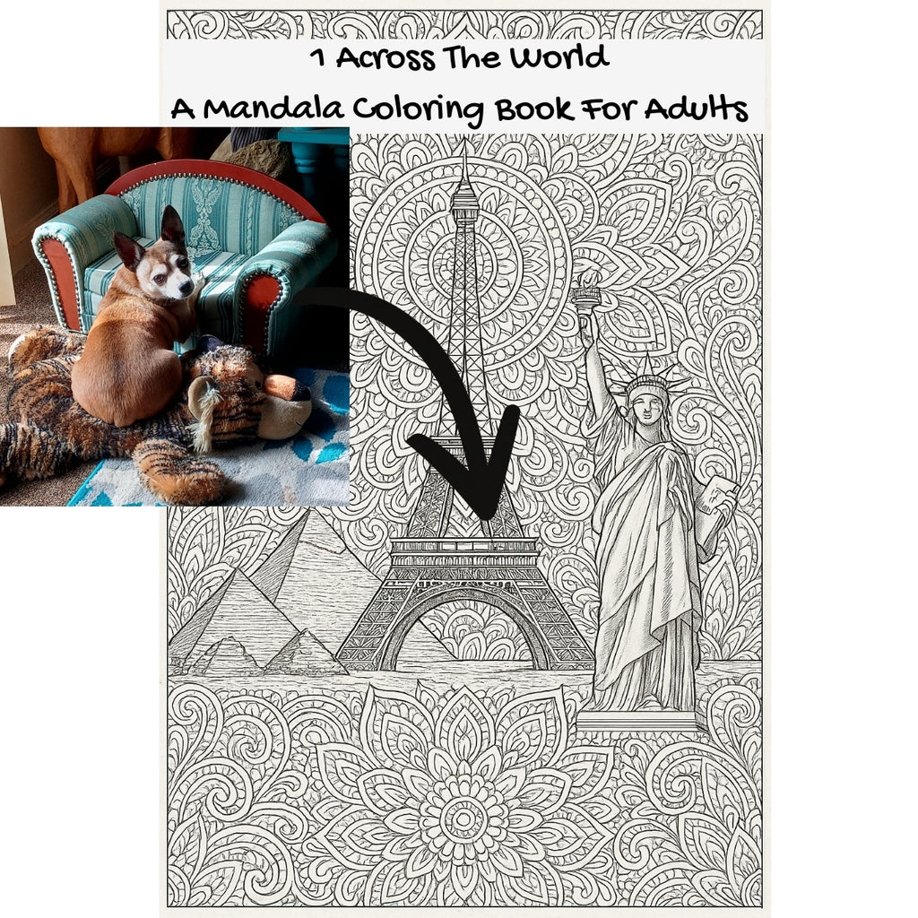 1 Across The World: A Mandala Coloring Book For Adults