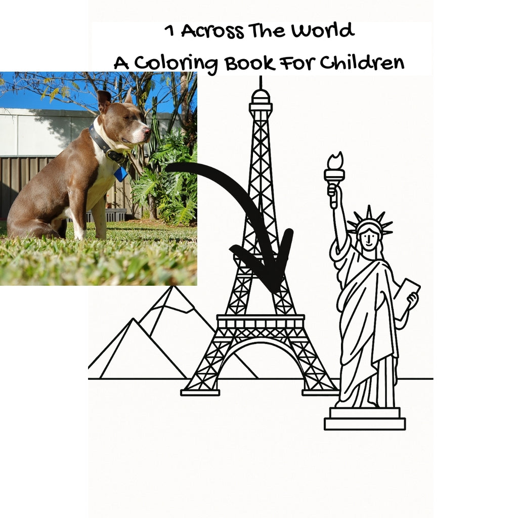 1 Across The World: A Coloring Book For Children