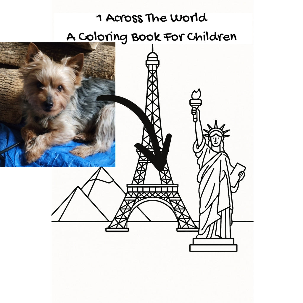 1 Across The World: A Coloring Book For Children